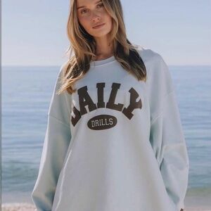 Daily Drills Oversized Sweatshirt